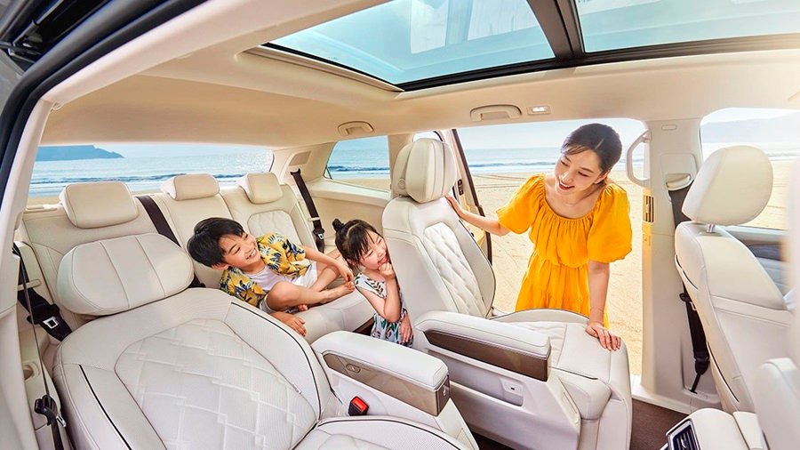 Nội thất xe 7 chỗ